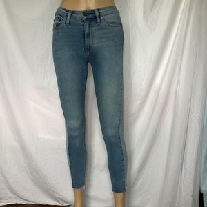 Hudson Blue Barbara High Waist Super Skinny Jeans Size 24